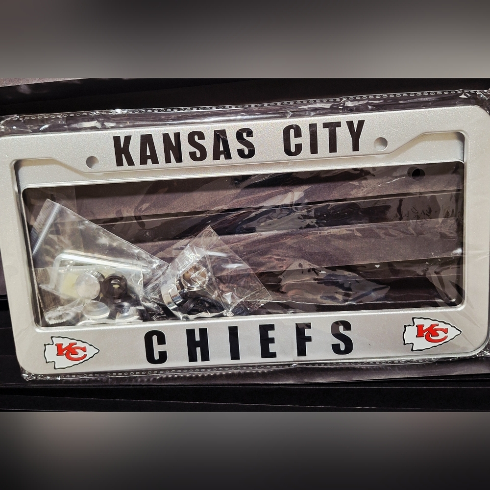 Kansas City Chiefs License Plate Frame